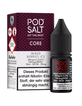 Pod Salt Nikotinsalz Liquid 10ml 20mg - Core Mixed...
