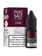 Pod Salt Nikotinsalz Liquid 10ml 20mg - Core Mixed Berries Ice