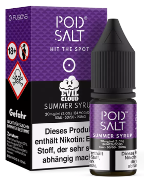 Pod Salt Nikotinsalz Liquid 10ml 20mg - Fusion Summer Syrup
