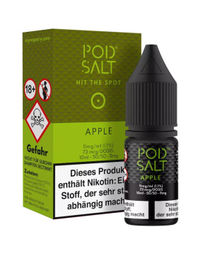 Pod Salt Nikotinsalz Liquid 10ml 11mg - Apple