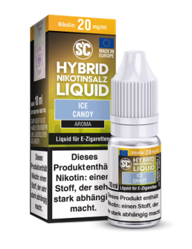 SC Hybrid Nikotinsalz Liquid 10ml -10mg - Ice Candy