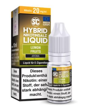 SC Hybrid Nikotinsalz Liquid 10ml - Lemon Fruits 10mg
