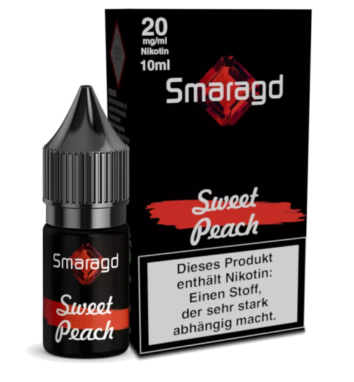 Smaragd Hybrid Nikotinsalz Liquid 10ml - 20mg - Sweet Peach