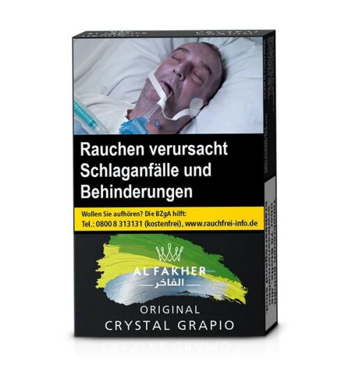 Al Fakher Tabak 25g - Crystal Grapio