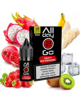 Allday2Go Hybrid Nikotinsalz Liquid 10ml - Fruity Ice...