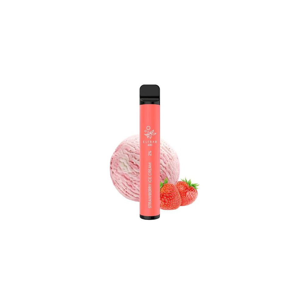 Elf Bar Vape Strawberry Ice Cream bei Smokkers!, 8,00
