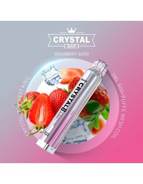 SKE Crystal Bar 600 Einweg Vape - Strawberry Burst