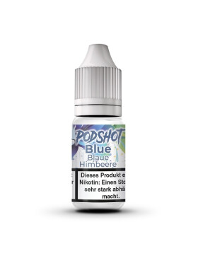 Podshot Hybrid Nikotinsalz Liquid 5ml - Blue 10mg