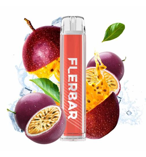 passion fruit geschmack vape Flerbar Passion Fruit Einweg Vape bei Smokkers Kaufen!, 5,90 €