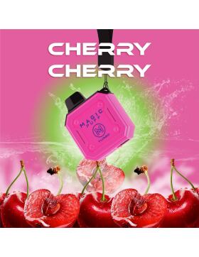 Magic Puff Turbo Einweg Vape - Cherry Cherry