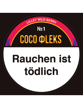 Coco Fleks Darkblend Tabak 20g - Wild B Champain