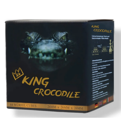 King Crocodile Naturkohle 26er Consumer