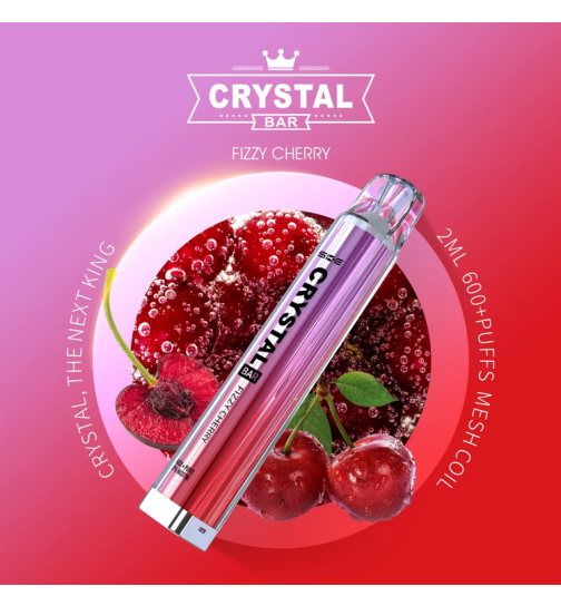 SKE Crystal Bar 600 Einweg Vape - Fizzy Cherry