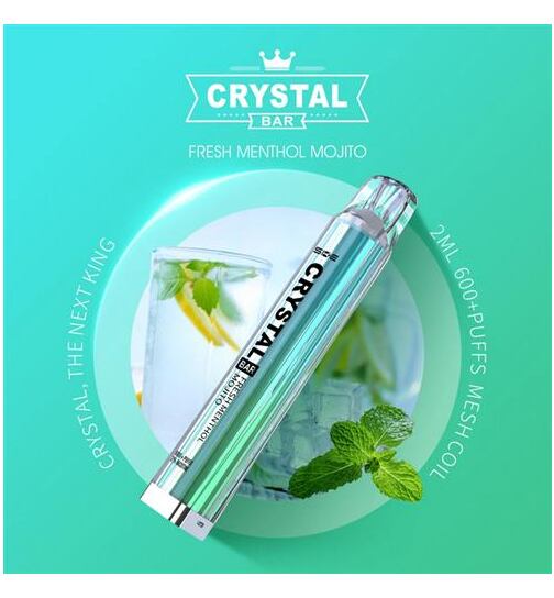 SKE Crystal Bar 600 Einweg Vape - Fresh Menthol Mojito