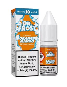 Dr. Frost Nikotinsalz Liquid 10ml - 20mg - Orange Mango