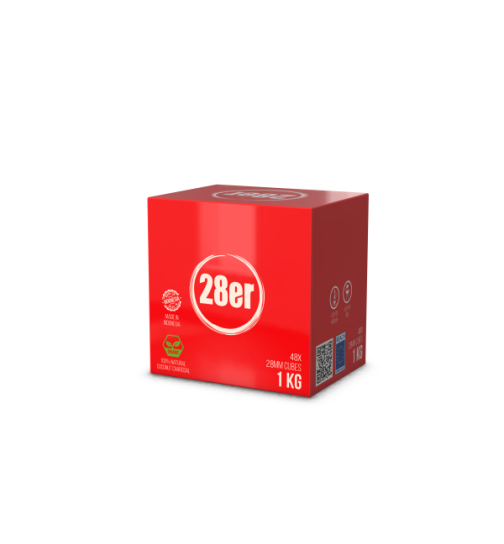 Venookah 28er Naturkohle 20Kg