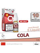 Elfliq Nikotinsalz Liquid 10ml - 10mg - Cola