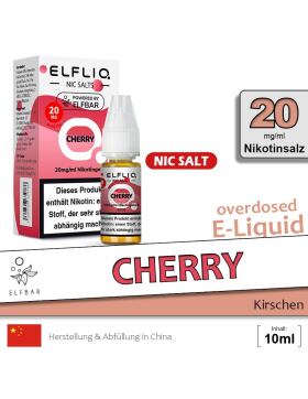 Elfliq Nikotinsalz Liquid 10ml - 20mg - Cherry