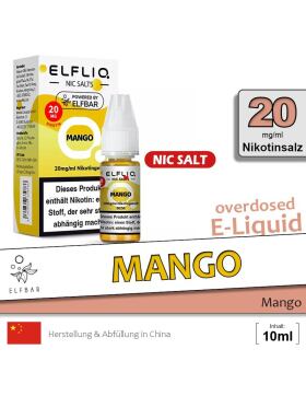 Elfliq Nikotinsalz Liquid 10ml - 20mg - Mango