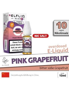 Elfliq Nikotinsalz Liquid 10ml - 10mg - Pink Grapefruit