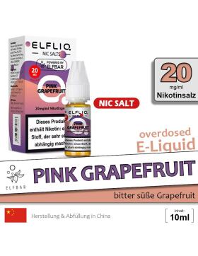 Elfliq Nikotinsalz Liquid 10ml - 20mg - Pink Grapefruit