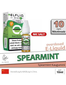 Elfliq Nikotinsalz Liquid 10ml - 10mg - Spearmint