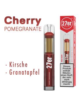 Venookah Einweg Vape 27er - Cherry Pomegranate
