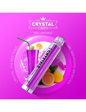SKE Crystal Bar 600 Einweg Vape - Pink Lemonade