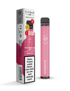 Elf Bar 600 Einweg Vape V1 - Watermelon BG