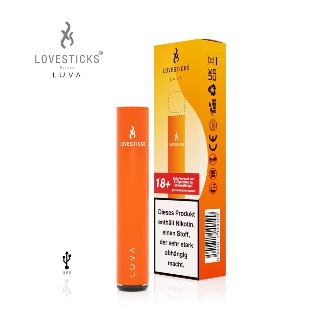 Lovesticks Luva Basisgert Orange online bestellen, 5,00