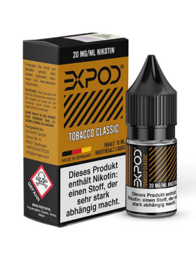 Expod Nikotinsalz Liquid 10ml - 0mg - Tobacco Classic