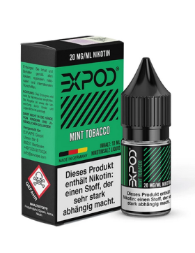 Expod Nikotinsalz Liquid 10ml - 20mg - Mint Tobacco