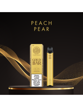 Gold Bar Einweg Vape - Peach Pear