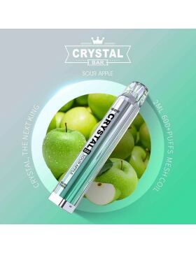 SKE Crystal Bar 600 Einweg Vape - Sour Apple