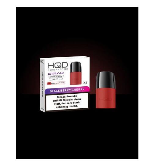 HQD Cirak Prefilled Pod - Blackberry Cherry