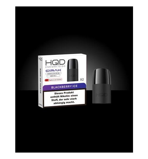 HQD Cirak Prefilled Pod - Blackberry Ice