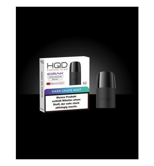 HQD Cirak Prefilled Pod - Dark Grape Mint