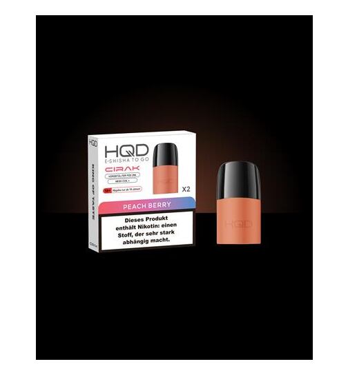 HQD Cirak Prefilled Pod - Peach Berry
