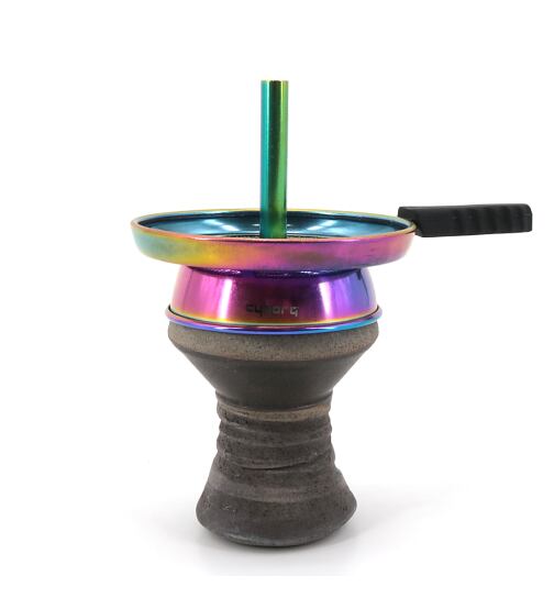 Steinkopf + Huka Stack Ph&ouml;nix Kaminaufsatz Rainbow Set Red