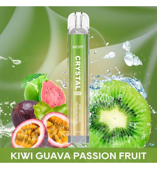 Moff Crystal Bar Einweg Vape - Kiwi Guava Passionfruit