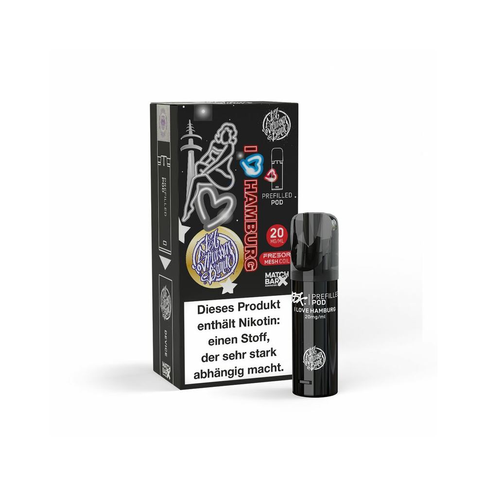 elfbar elfa kaufen 187 Strassenbande I Prefilled Pod I I Love Hamburg, 4,90 €