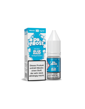 Dr. Frost Nikotinsalz Liquid 10ml - 10mg - Blue Razz