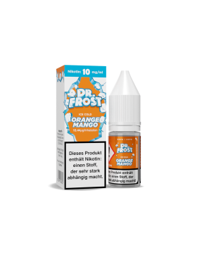Dr. Frost Nikotinsalz Liquid 10ml - 10mg - Orange Mango