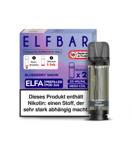 Elfbar Elfa 10mg ELFBAR ELFA 10mg