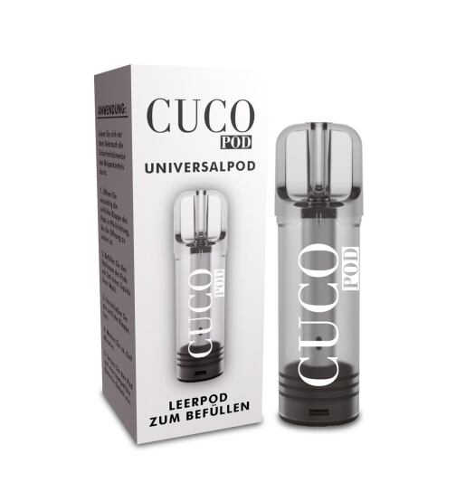 CUCO Pod Leerpod 2 ml Selbstbef&uuml;llbarer Pod f&uuml;r Batterieeinheit