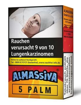 Almassiva Tobacco 25g - 5 Palm