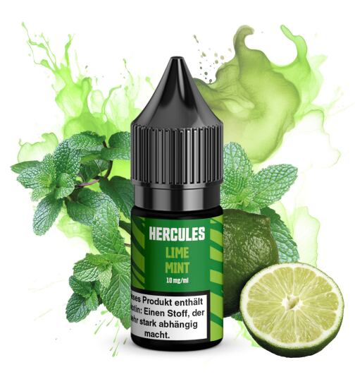 Hercules Nikotinsalz Liquid 10ml - 10mg - Lime Mint