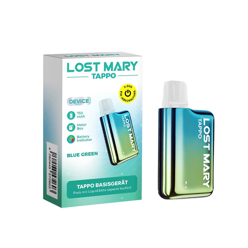 Elf Bar Lost Mary Tappo Pod Device Blue Green I Akku Basisgerät, 7,50 €