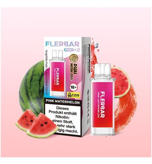 Flerbar Prefilled Pod - Pink Watermelon