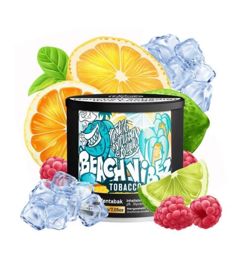187 Tobacco Tabak 200g - Beach Vibez